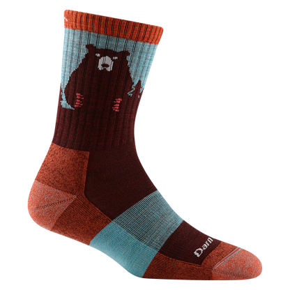 Darn Tough Vermont Women's Bear Town Micro Crew Lightweight Hiking Socks