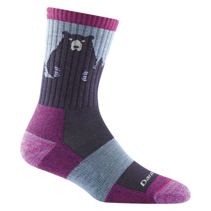 Darn Tough Vermont Women's Bear Town Micro Crew Lightweight Hiking Socks