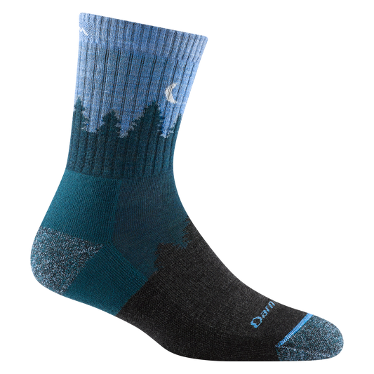 Darn Tough Vermont Women's Treeline Micro Crew Midweight Hiking Socks