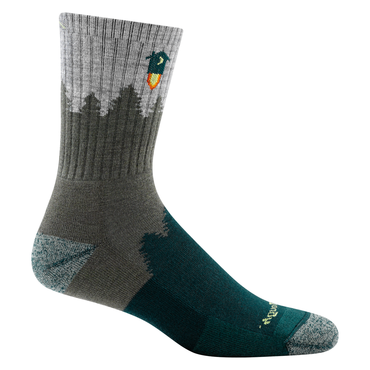 Darn Tough Vermont Men's Number 2 Micro Crew Midweight Hiking Socks