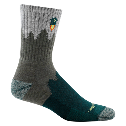 Darn Tough Vermont Men's Number 2 Micro Crew Midweight Hiking Socks