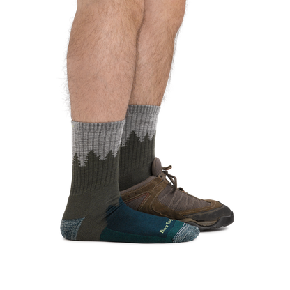 Darn Tough Vermont Men's Number 2 Micro Crew Midweight Hiking Socks