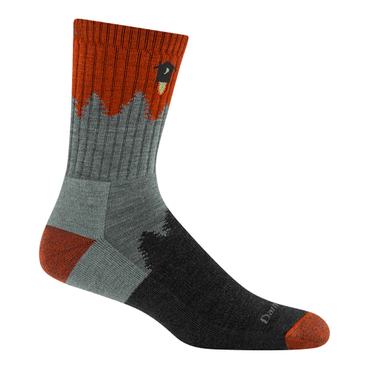 Darn Tough Vermont Men's Number 2 Micro Crew Midweight Hiking Socks