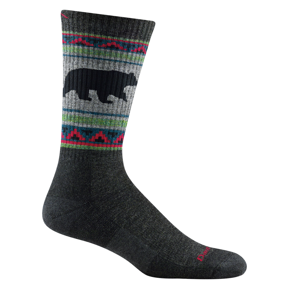 Darn Tough Vermont Men's Vangrizzle Boot Midweight Hiking Socks