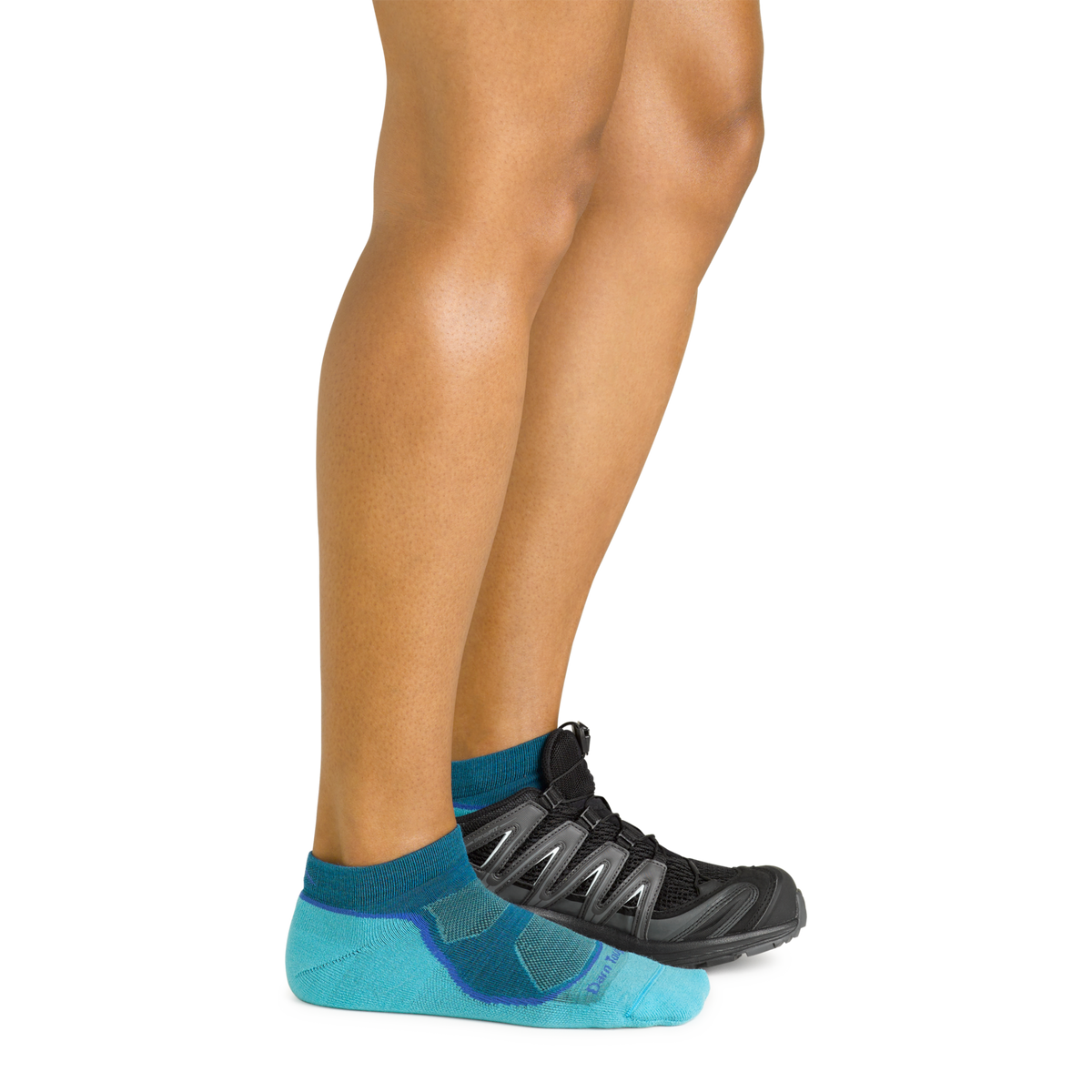 Darn Tough Vermont Women's Light Hiker No Show Lightweight Hiking Socks