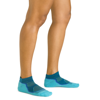 Darn Tough Vermont Women's Light Hiker No Show Lightweight Hiking Socks
