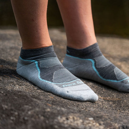 Darn Tough Vermont Women's Light Hiker No Show Lightweight Hiking Socks