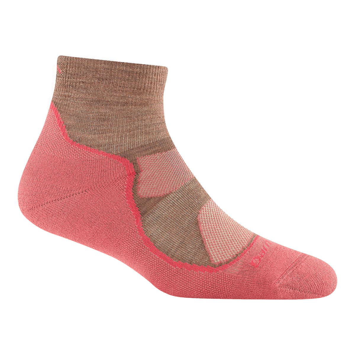 Darn Tough Vermont Women's Light Hiker Quarter Lightweight Hiking Socks