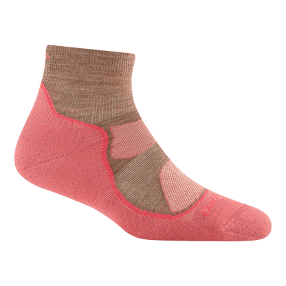 Darn Tough Vermont Women's Light Hiker Quarter Lightweight Hiking Socks