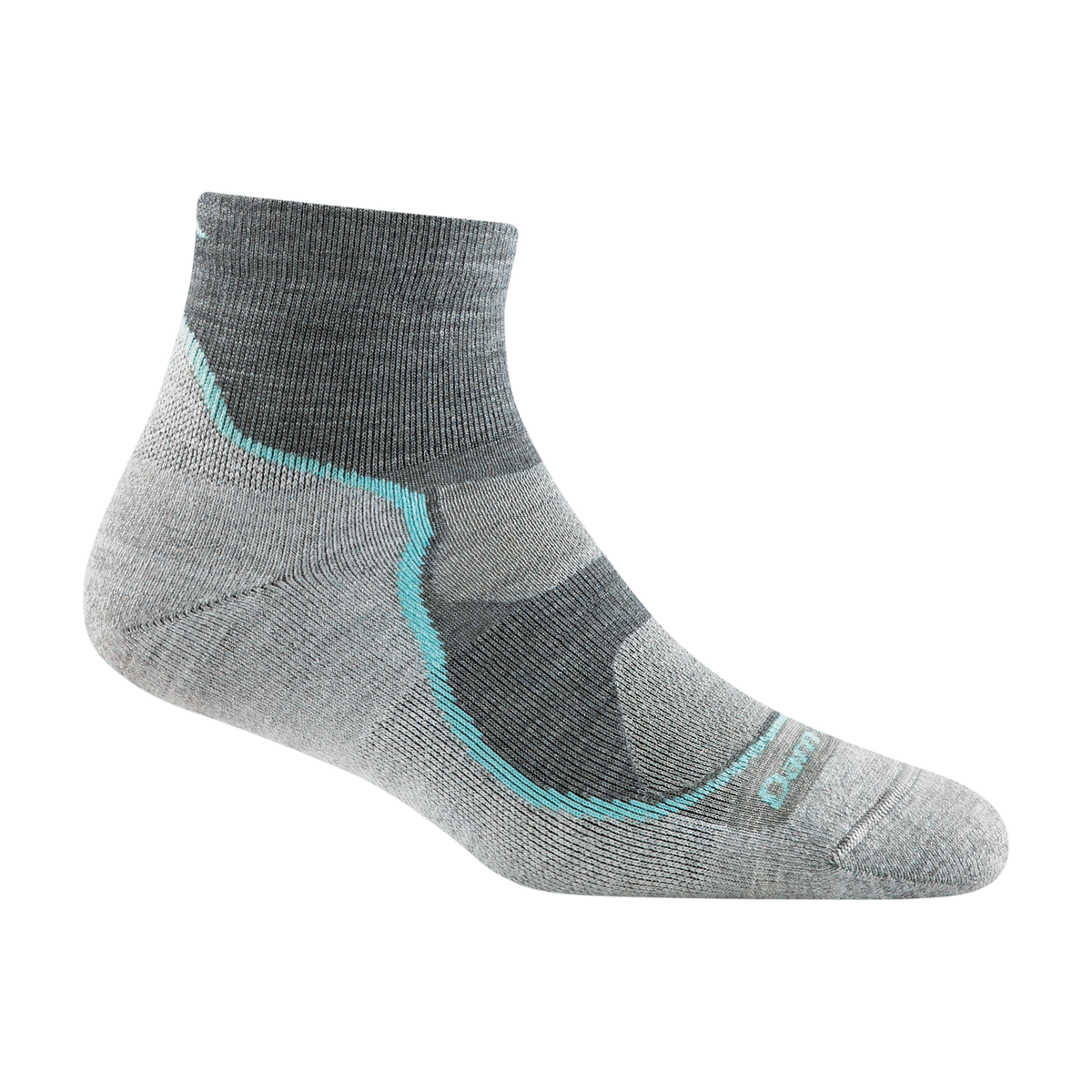 Darn Tough Vermont Women's Light Hiker Quarter Lightweight Hiking Socks
