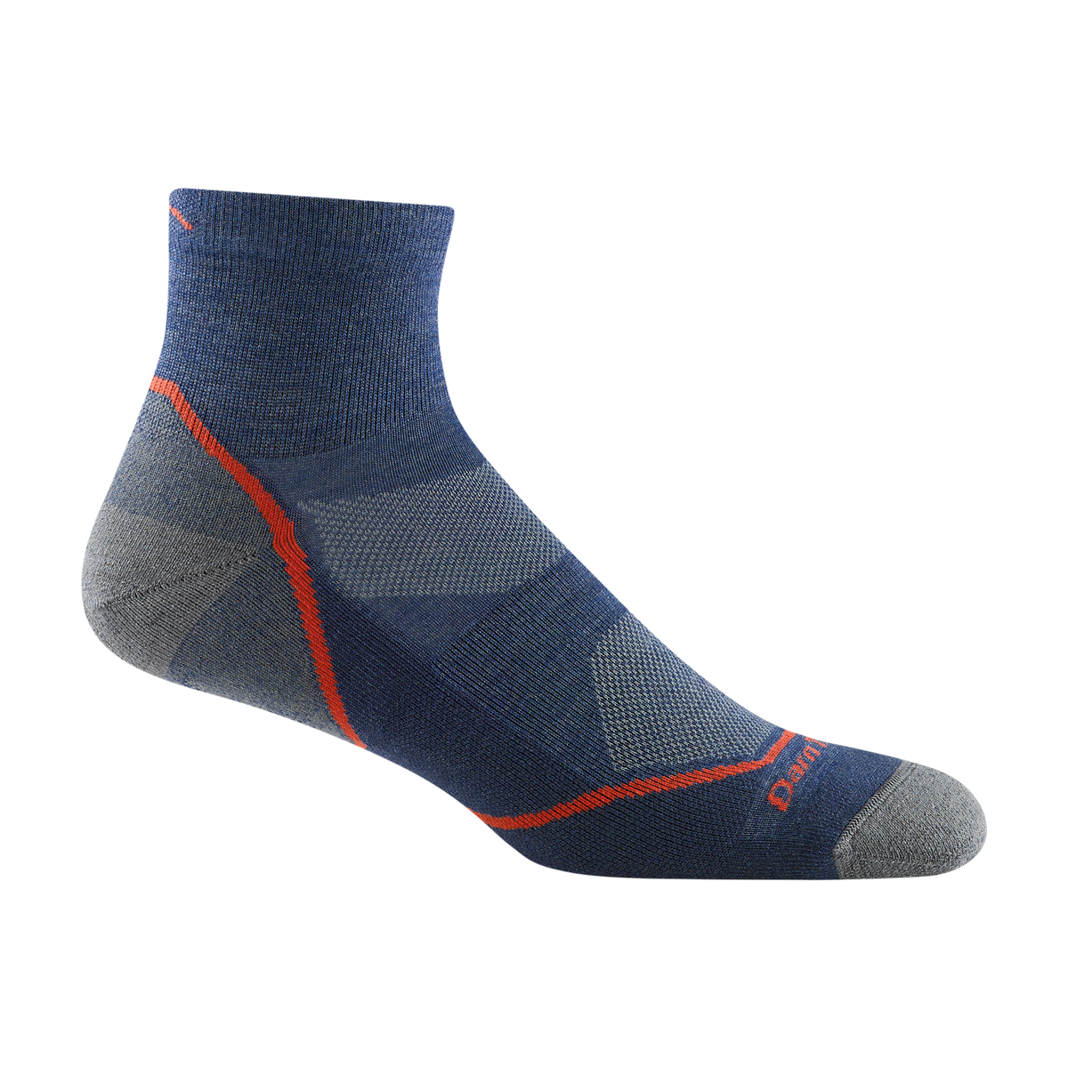 Darn Tough Vermont Men's Light Hiker Quarter Lightweight Hiking Socks