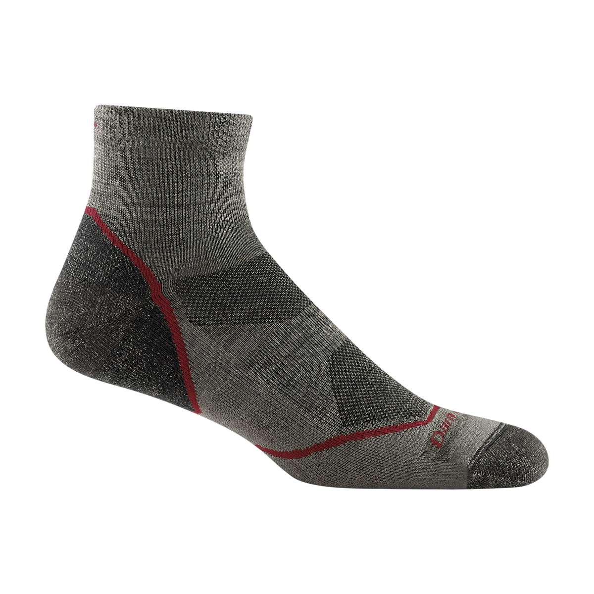 Darn Tough Vermont Men's and Women's Hiker 1/4 Sock 2-Pack