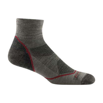 Darn Tough Vermont Men's and Women's Hiker 1/4 Sock 2-Pack