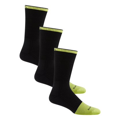Darn Tough Vermont Men's Limited Edition Steely Boot Work Sock 3-Pack