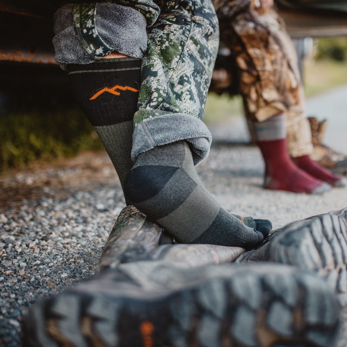 Darn Tough Vermont Men's  Boot Heavyweight Hunting Socks