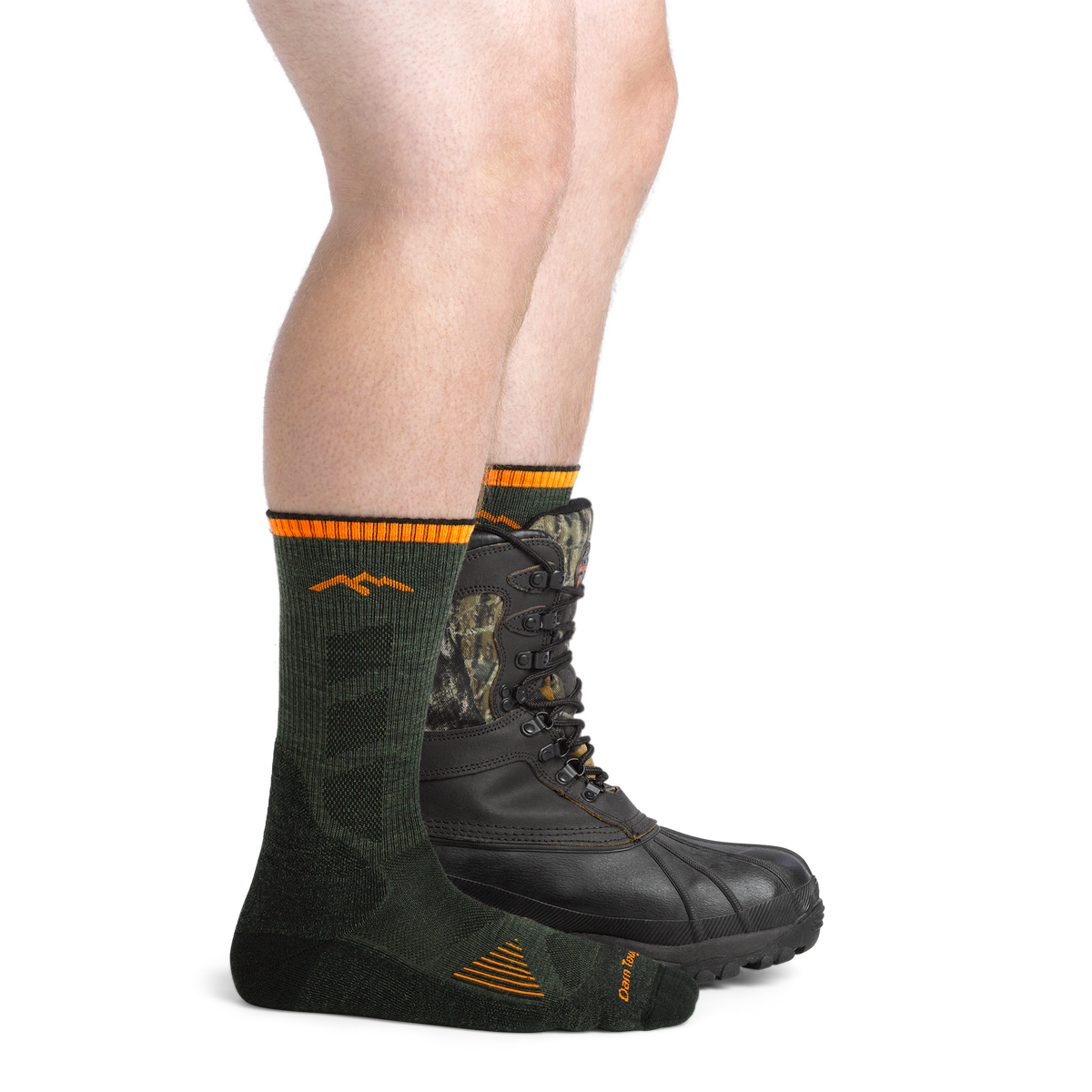 Darn Tough Vermont Men's  Boot Lightweight Hunting Socks