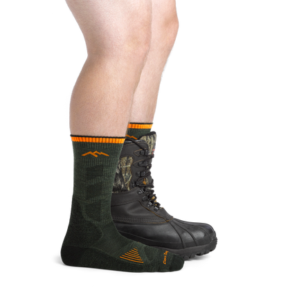 Darn Tough Vermont Men's  Boot Lightweight Hunting Socks
