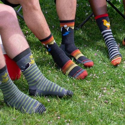 Darn Tough Vermont Men's Sunset Ridge Micro Crew Lightweight Hiking Socks