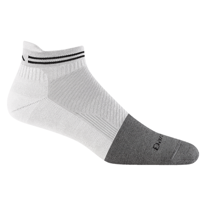 Darn Tough Vermont Men's Steely No Show Tab Lightweight Work Socks