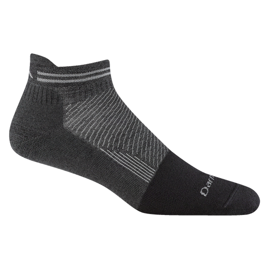 Darn Tough Vermont Men's Steely No Show Tab Lightweight Work Socks