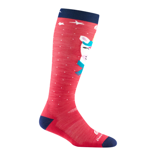 Darn Tough Vermont Kids Magic Mountain Over-the-Calf Midweight Ski & Snowboard Socks