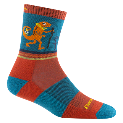 Darn Tough Vermont Kids Sal Micro Crew Lightweight Hiking Socks