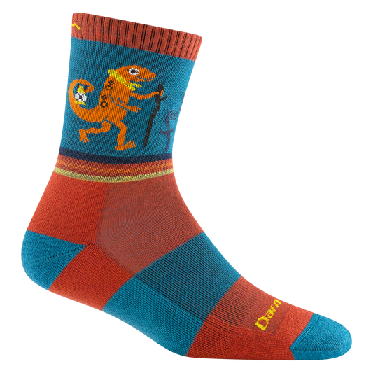 Darn Tough Vermont Kids Sal Micro Crew Lightweight Hiking Socks