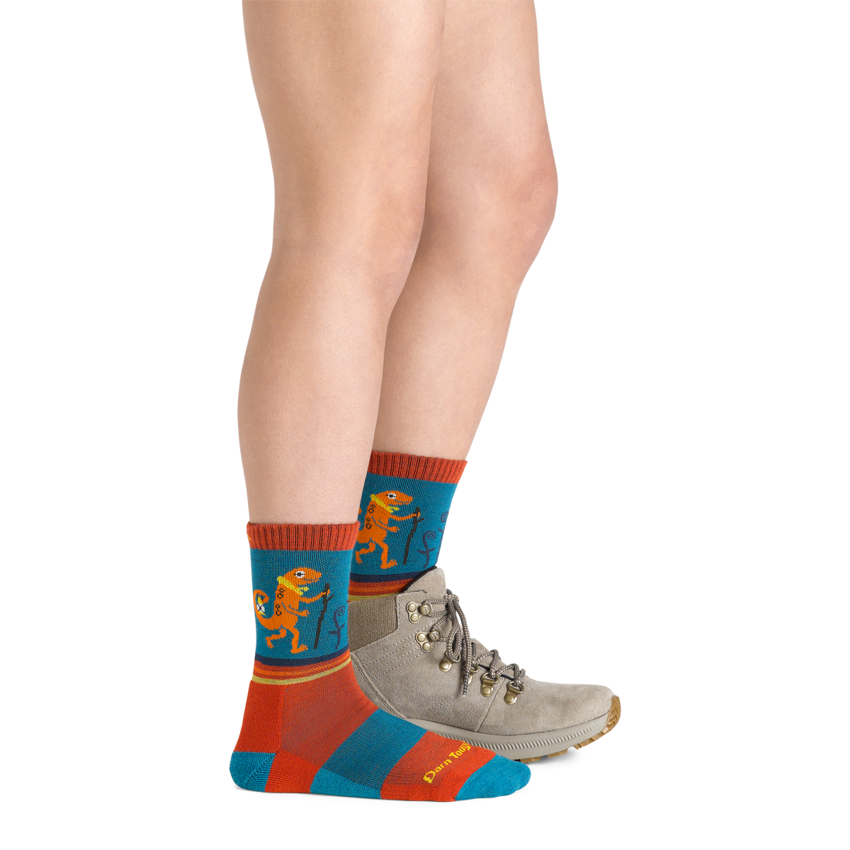 Darn Tough Vermont Kids Sal Micro Crew Lightweight Hiking Socks