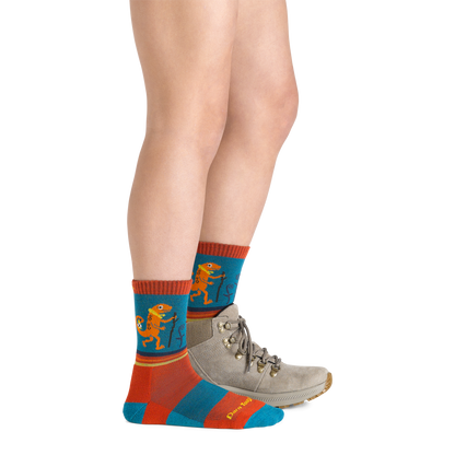 Darn Tough Vermont Kids Sal Micro Crew Lightweight Hiking Socks