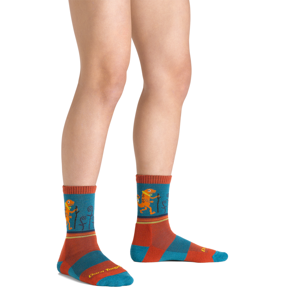 Darn Tough Vermont Kids Sal Micro Crew Lightweight Hiking Socks