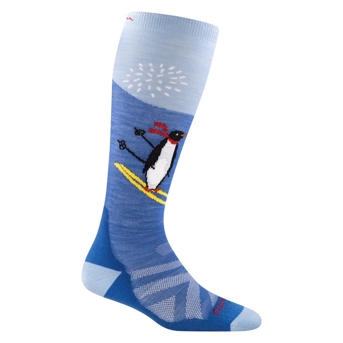 Darn Tough Vermont Kids Penguin Peak Over-the-Calf Midweight Ski & Snowboard Socks