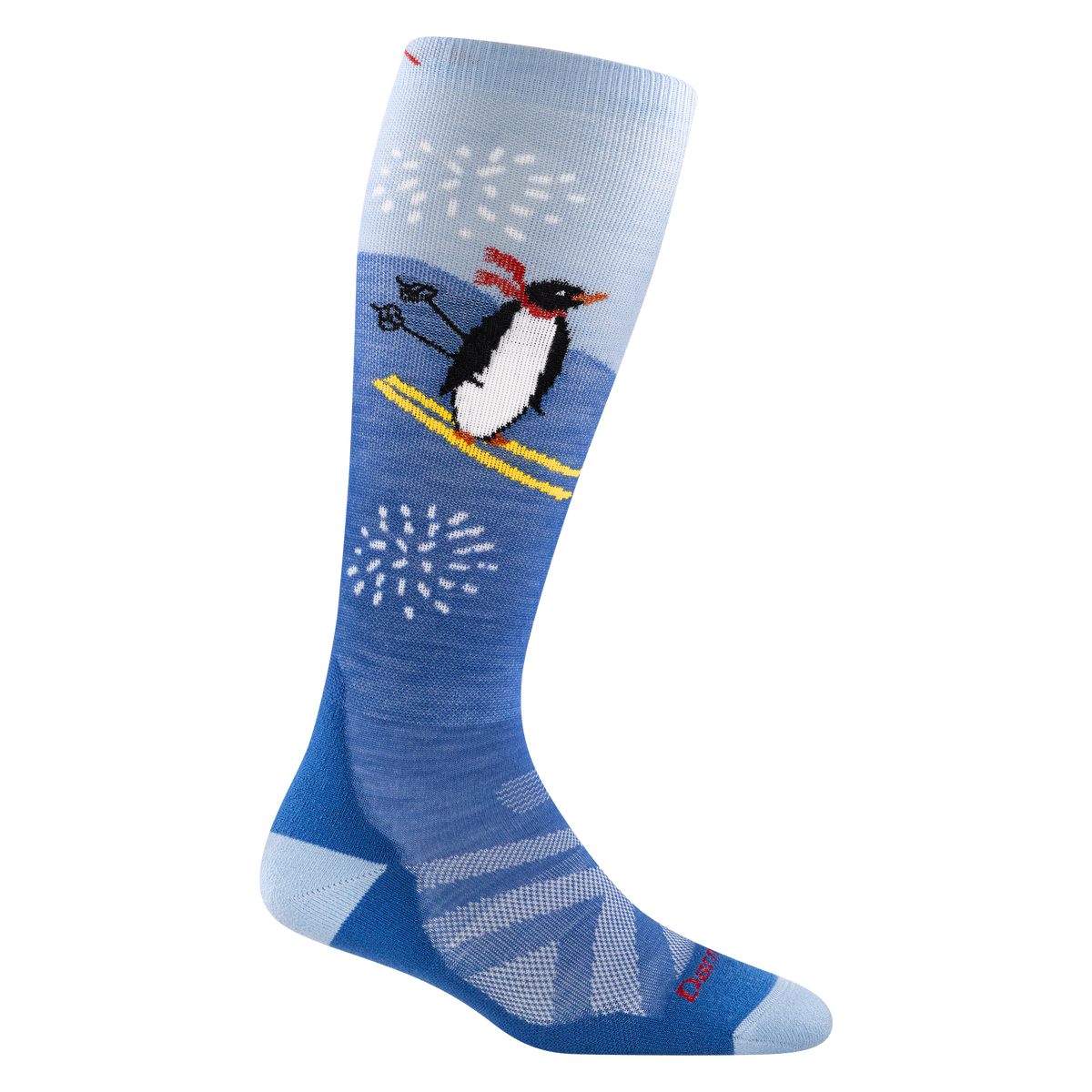Darn Tough Vermont Kids Penguin Peak Over-the-Calf Midweight Ski & Snowboard Socks