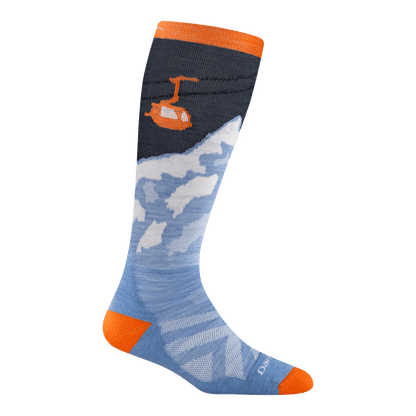Darn Tough Vermont Kids Little Yeti Over-the-Calf Midweight Ski & Snowboard Socks
