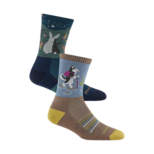 Darn Tough Vermont Women's Critter Club 2-Pack Hiking Socks