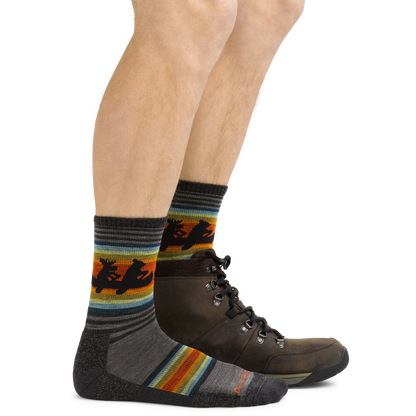 Darn Tough Vermont Men's Willoughby Micro Crew Lightweight Hiking Socks