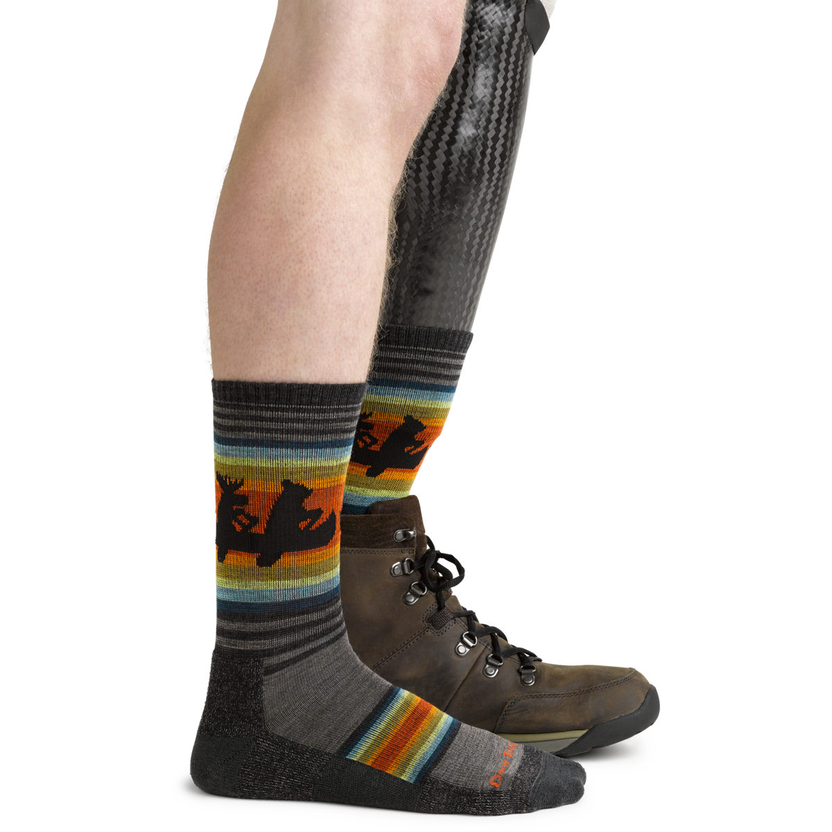 Darn Tough Vermont Men's Willoughby Micro Crew Lightweight Hiking Socks