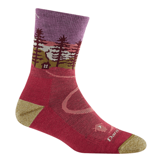Darn Tough Vermont Women's Northwoods Micro Crew Midweight Hiking Socks