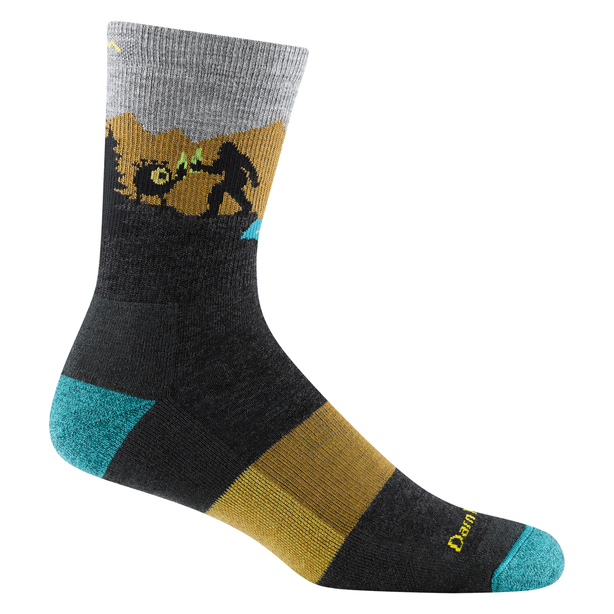 Darn Tough Vermont Men's Close Encounters Micro Crew Midweight Hiking Socks