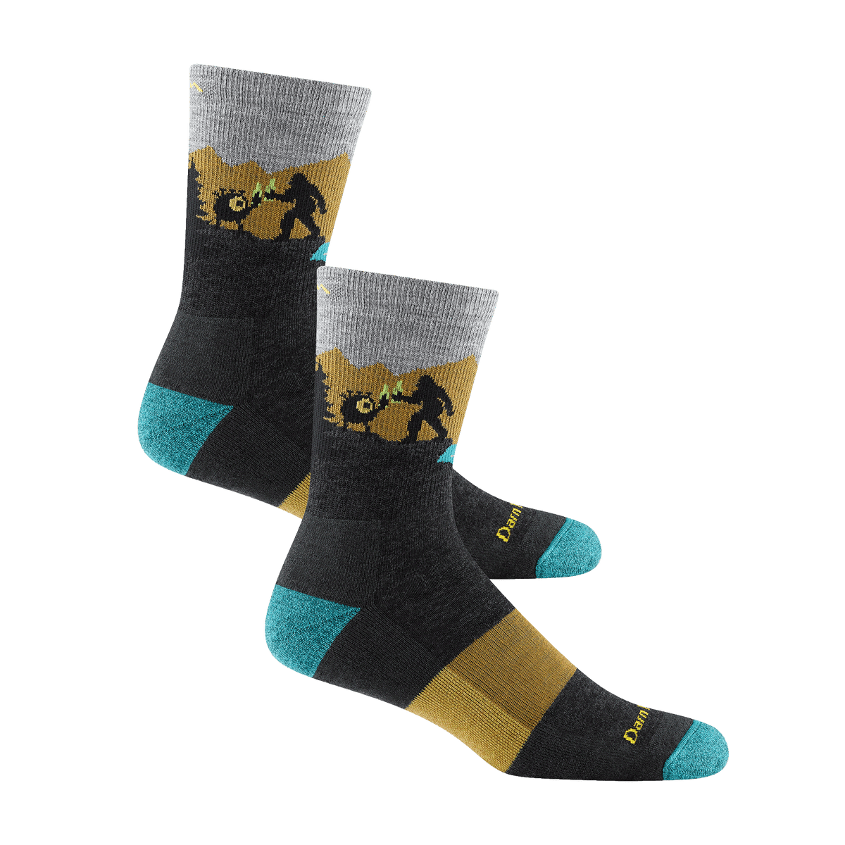 Darn Tough Vermont Men’s Close Encounter Micro Crew Hiking 2-Pack