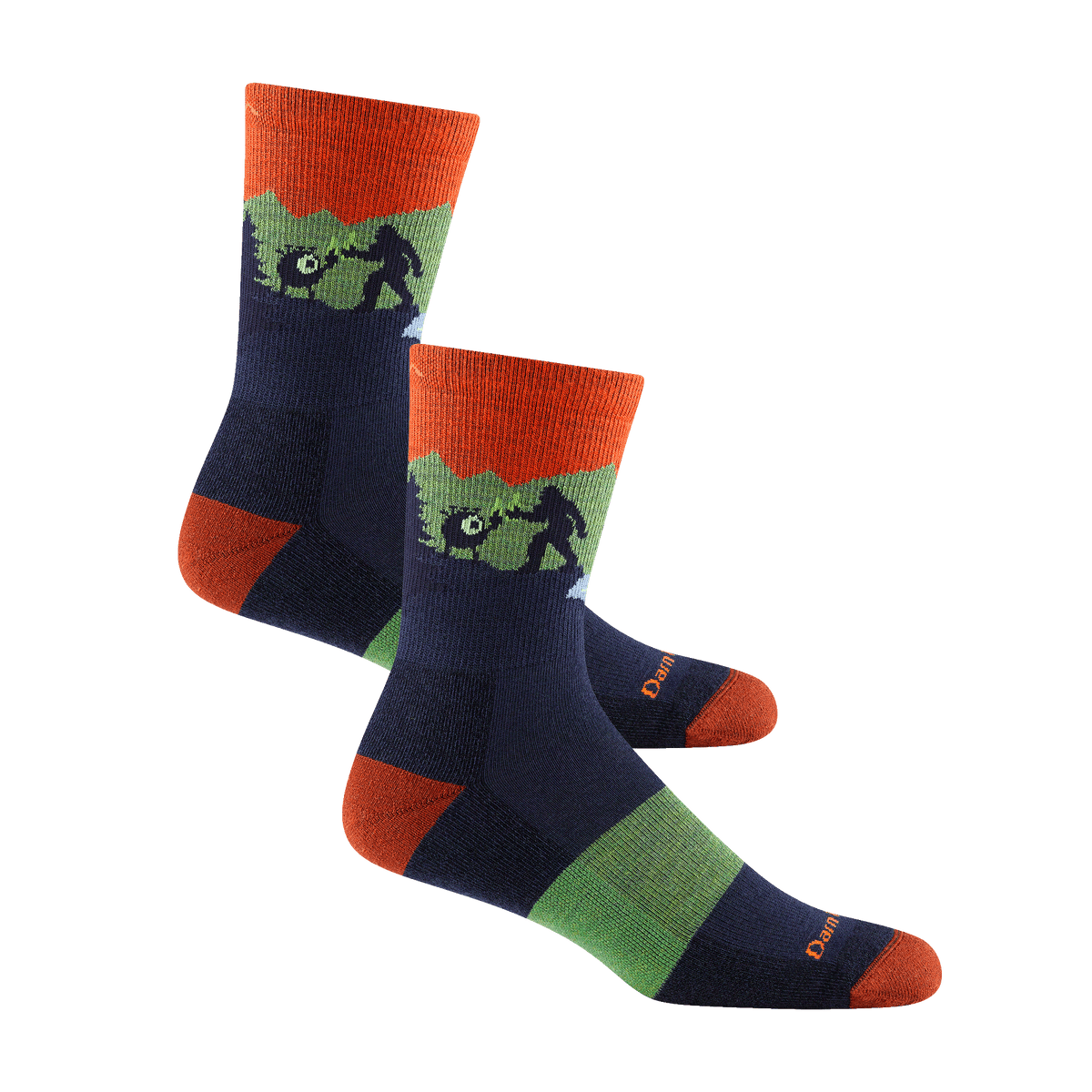 Darn Tough Vermont Men’s Close Encounter Micro Crew Hiking 2-Pack