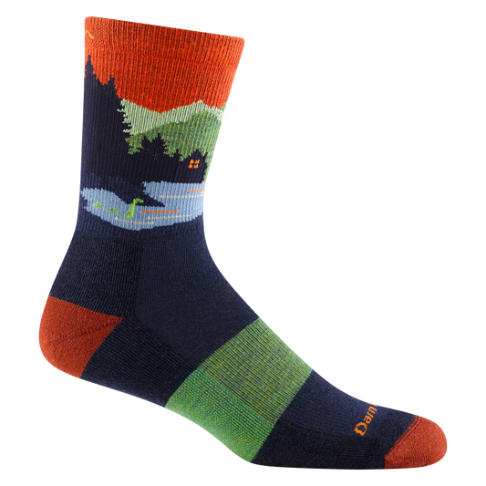 Darn Tough Vermont Men's Close Encounters Micro Crew Midweight Hiking Socks