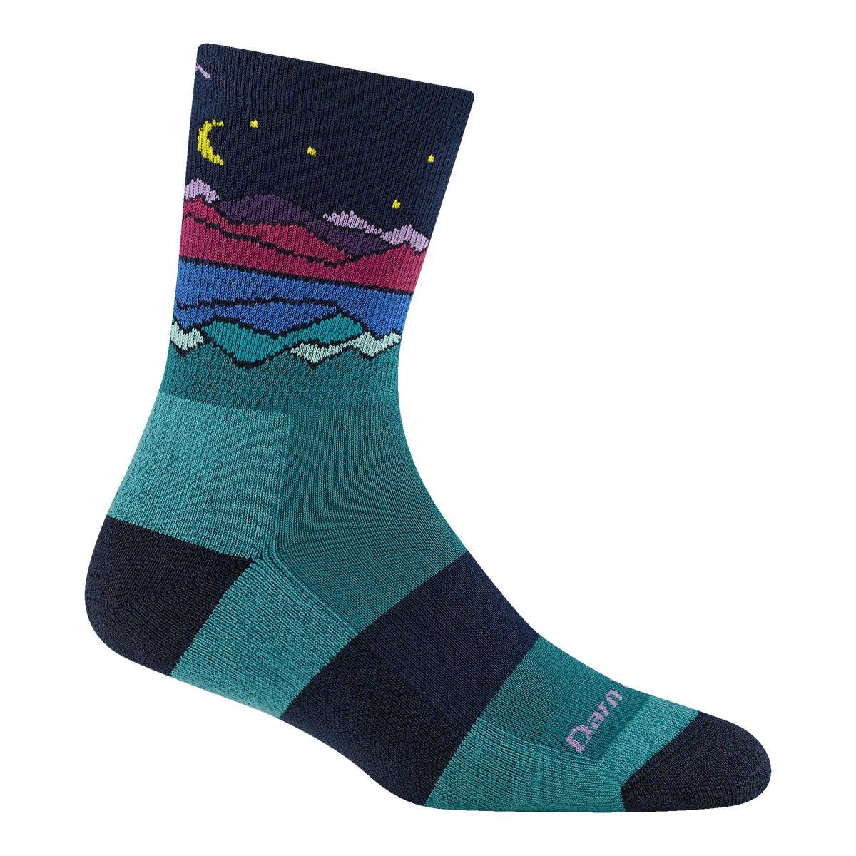 Darn Tough Vermont Women's Mirror Lake Micro Crew Midweight Hiking Socks
