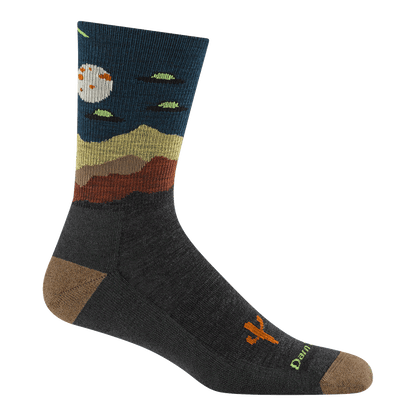 Darn Tough Vermont Men's Spaced Out Micro Crew Lightweight Hiking Socks