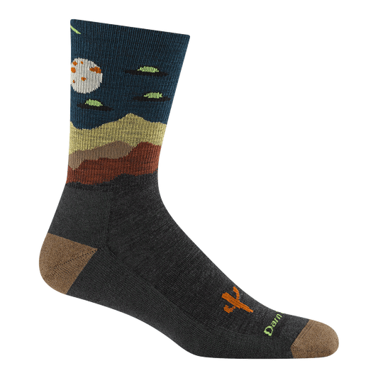 Darn Tough Vermont Men's Spaced Out Micro Crew Lightweight Hiking Socks
