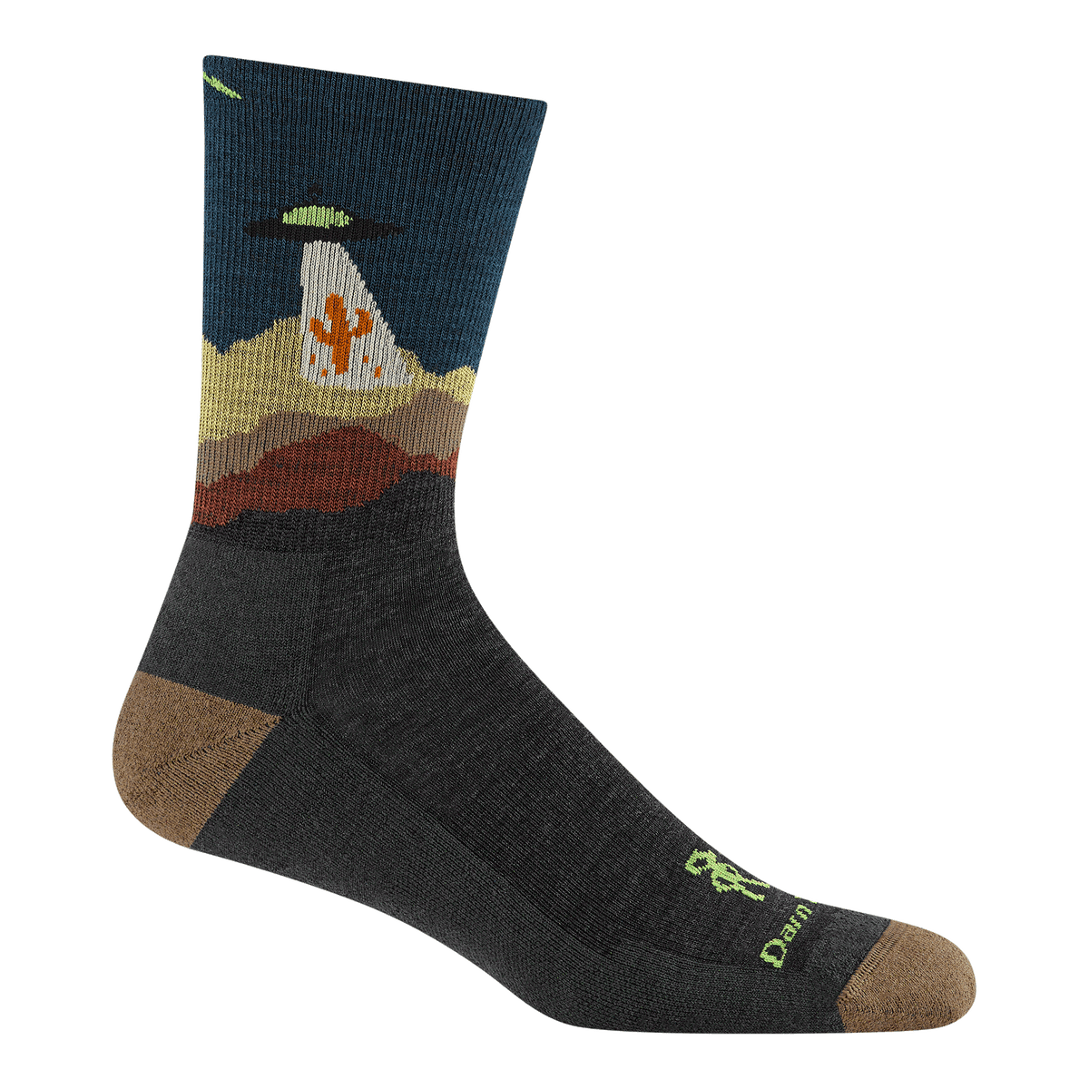 Darn Tough Vermont Men's Spaced Out Micro Crew Lightweight Hiking Socks