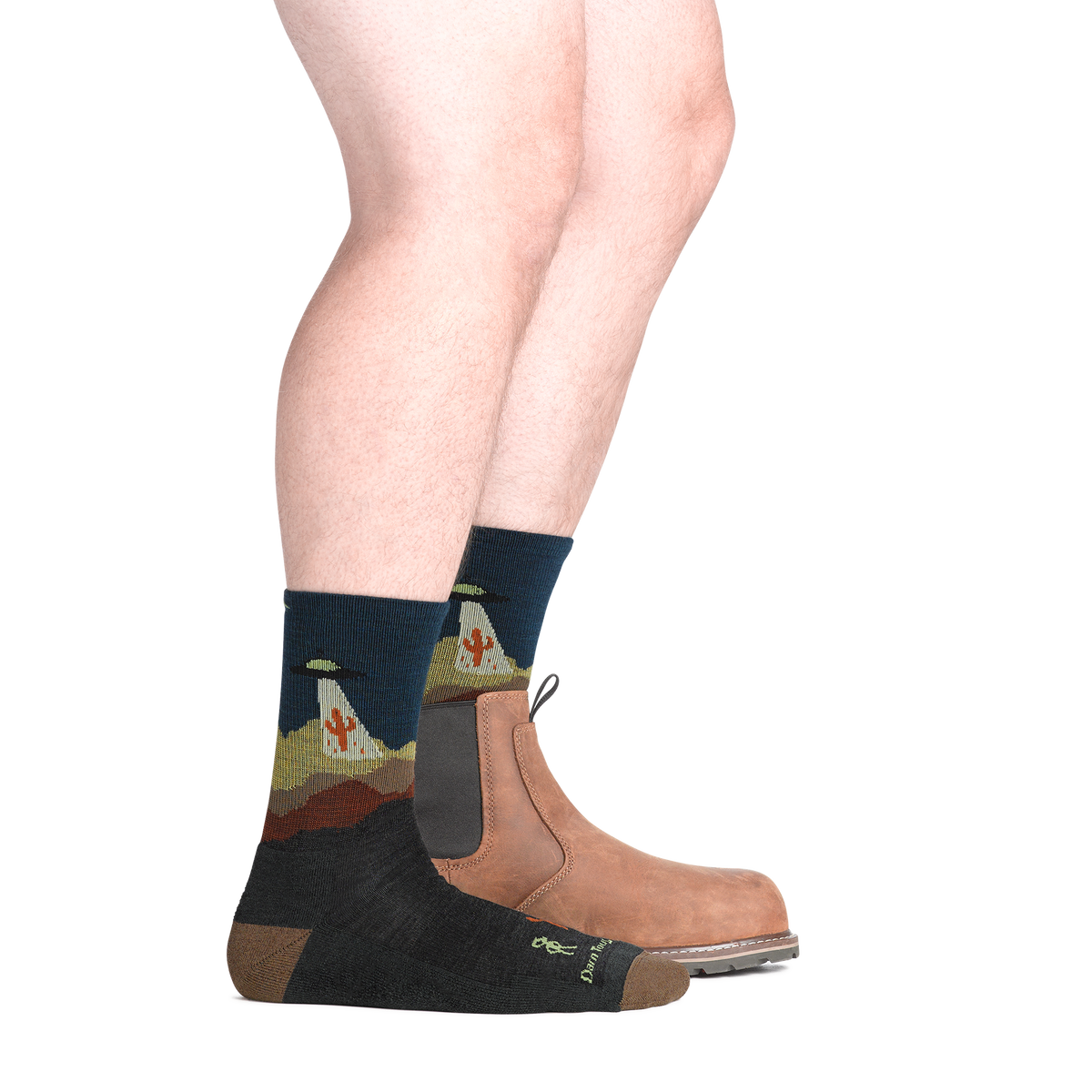 Darn Tough Vermont Men's Spaced Out Micro Crew Lightweight Hiking Socks