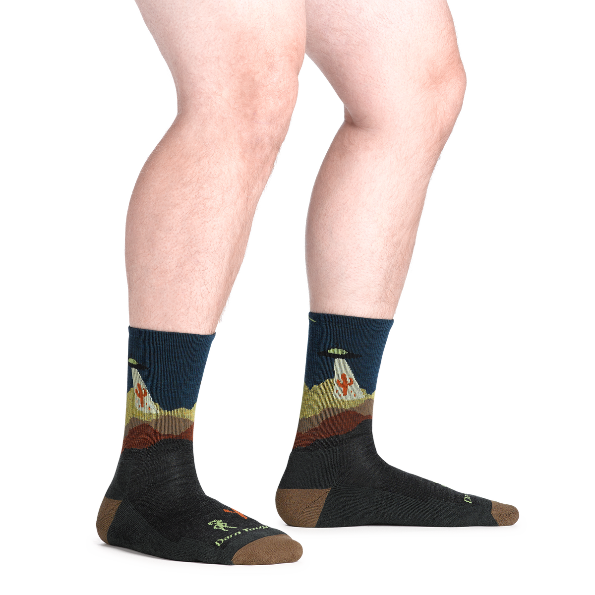 Darn Tough Vermont Men's Spaced Out Micro Crew Lightweight Hiking Socks