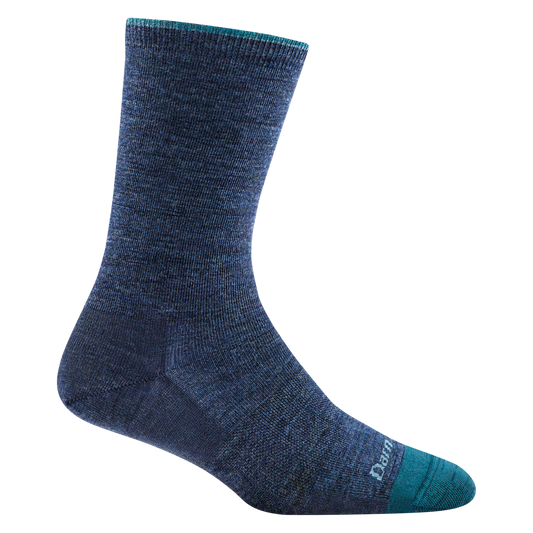Darn Tough Vermont Women's Solid Basic Crew Lightweight Lifestyle Socks