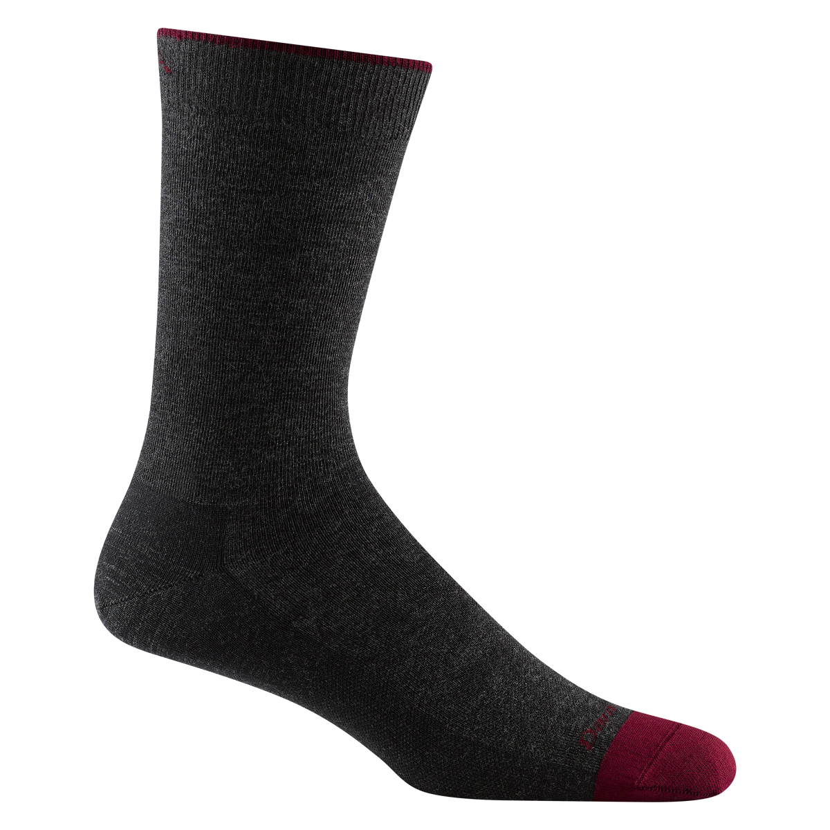 Darn Tough Vermont Men's Solid Crew Lightweight Lifestyle Socks