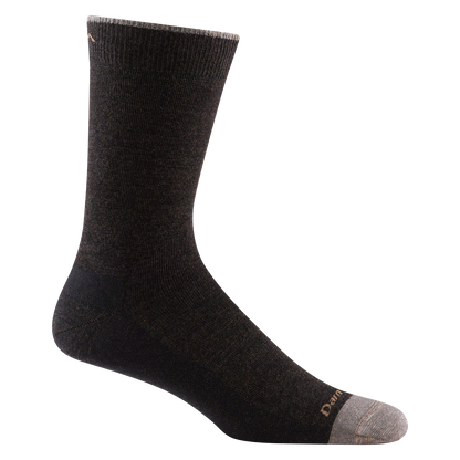 Darn Tough Vermont Men's Solid Crew Lightweight Lifestyle Socks